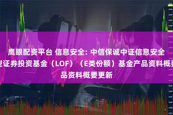 鹰眼配资平台 信息安全: 中信保诚中证信息安全指数型证券投资基金（LOF）（E类份额）基金产品资料概要更新